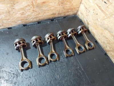 Поршень шатун bmw e46 320i m52b20tu фото №1