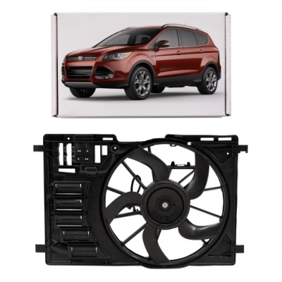 Ford kuga mk2 2 2013-2019 вентилятор радіатора з корпус cv618c607hb фото №1