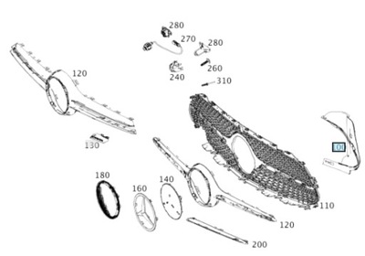 РУЛЬ ВОЗДУХА MERCEDES W257 18- A2578853902