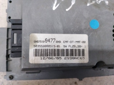 Дисплей навігації citroen c4 1 9659047780 фото №1