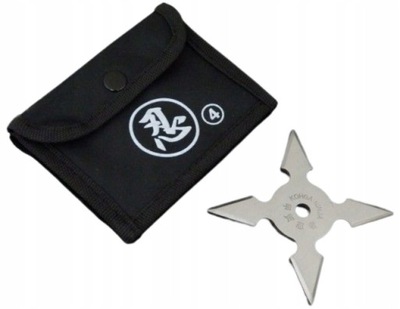 SHURIKEN GWIAZDKA NINJA DO RZUCANIA 4-RAMIENNA