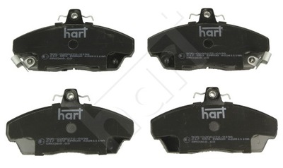 Hart 217 559 набор тормозных колодок тормозных, тормоза дисковые фото №1