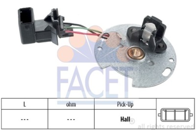 Facet 8.4982_r датчик halla фото №1