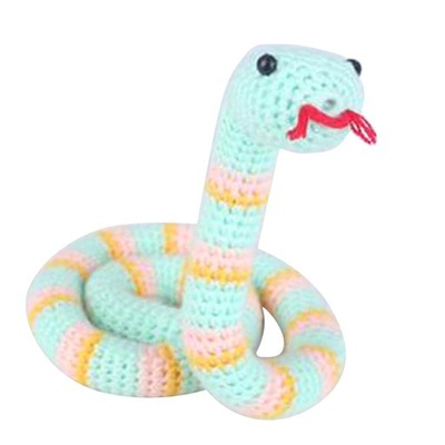Wąż animowany na szydełku dla początkujących wąż