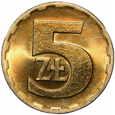 5 zł złotych 1975 Stan -I