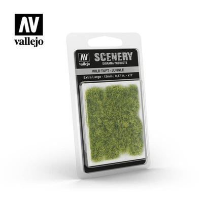 VALLEJO SC428 Kępki trawy samoprzyl (dżungla) 12mm