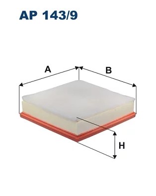 AP143/9 ФІЛЬТР ПОВІТРЯ