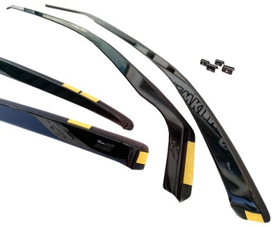 DEFLECTORES VENTANAS DELANTERO+TRASERO MINI COOPER ONE F55 3 5D  