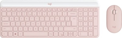 Logitech MK470 Slim Combo klawiatura Dołączona myszka RF Wireless QWERTY Am