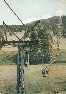 SZCZYRK - WYCIĄG NA SKRZYCZNE - BESKID ŚLĄSKI 1970