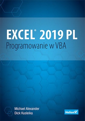 Excel 2019 PL. Programowanie w VBA