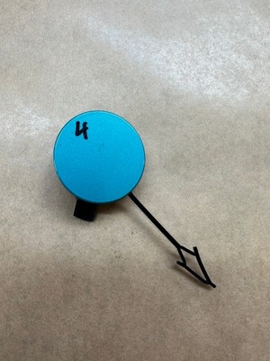 Vw id.3 заглушка фаркоп бампера перед 8119280 фото №1