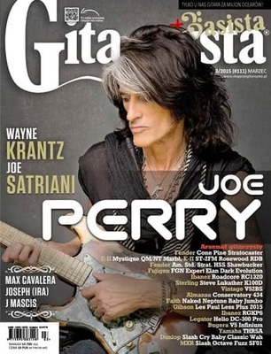 3/2015 GITARZYSTA JOE PERRY WAYNE KRANTZ JOE SATRI