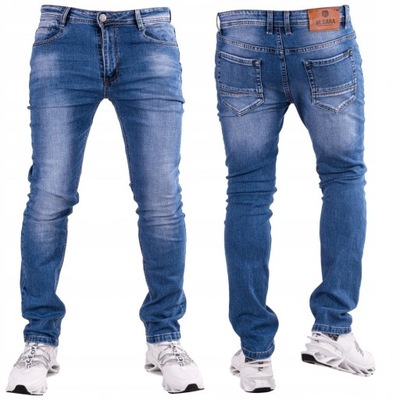 Spodnie męskie jeansowe SLIM HUGO r.34