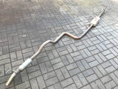 C4 picasso ii 1.5 гасник вихлоп труба вихлопна фото №1