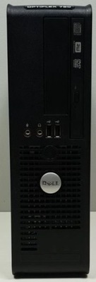 Dell 780 SFF, Q6600 2,4GHz, SSD 256GB, 8GB DDR3, DVD RW, W10P W-wa