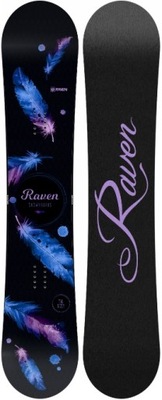 Deska snowboardowa Raven Mia Black 139cm