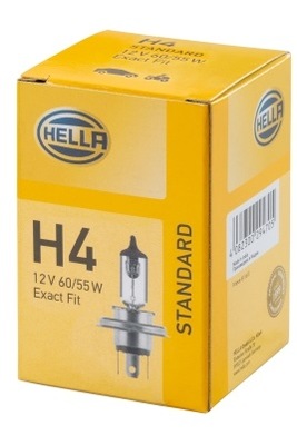 HELLA STANDARD LEMPUTĖ REFLEKTORIUS H4 60/55 W 12V P43T-38 