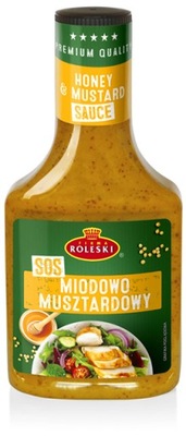 ROLESKI sos miodowo-musztardowy 340g