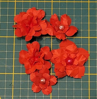 Kwiaty z papieru zestaw ZK78