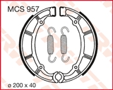 TRW LUCAS BRAKE SHOES BRAKE (200X40MM) (Y515)  