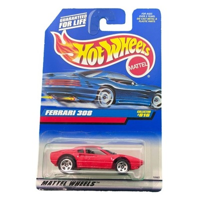 ミニカー Hot Wheels Ferrari 308 GTS Hot Wheels Magnum, P.I. Ferrari 308 GTS QV odlew samochodowy