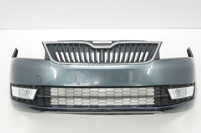 Skoda rapid 16r бампер передній перед lf7y фото №1