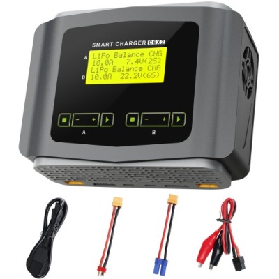 DC 240W NiMH Ładowarka HTRC AC150W DC 10A dla LiPO Lilon NiMH/NiCD PB