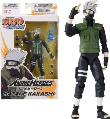 NARUTO Hatake Kakashi Figurka Anime Heroes 17cm Bandai