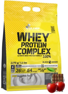 Olimp Whey Protein białko 2,27kg Czekolada Wiśnia