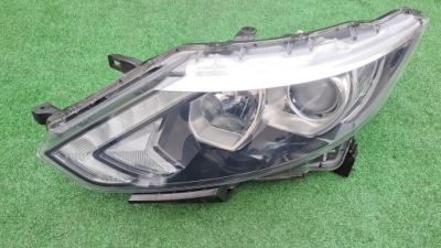 Nissan qashqai 2 2 j11 линза+ led фара передняя фото №1