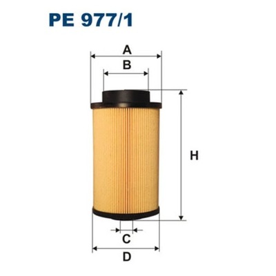 ФІЛЬТР ПАЛИВА ФІЛЬТРON PE 977/1