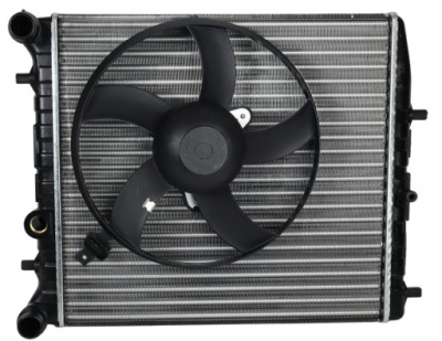 Радіатор з вентилятор seat ibiza iv sc 6j 2008 - 2018 фото №1