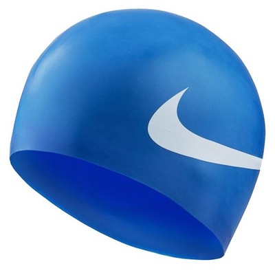 Czepek silikonowy Nike BIG SWOOSH NESS8163 494 senior niebieski /Nike