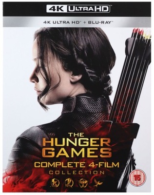 THE HUNGER GAMES 1-4 [BLU-RAY 4K]+[BLU-RAY]