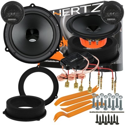 HERTZ DSK165 SPEAKERS AUDI A4 B8 A5 A6 C6 Q3 Q5 Q7  