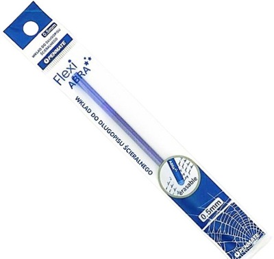 Wkład do długopisu ścieralny Flexi ABRA niebieski wymazywalny Penmate