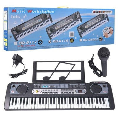 MQ 6119 KEYBOARD organy z mikrofonem dla dzieci