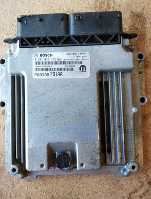 Jeep wrangler бортовой компьютер 0281033772 фото №1