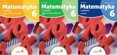 Matematyka z plusem 6 ćw. kpl wersja A GWO