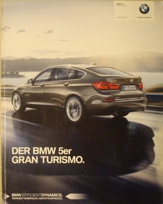 BMW 5er GRAN TURISMO 2015 HIT Prospekt