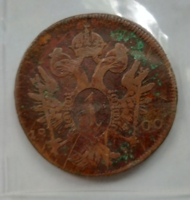 moneta Austria 1 krajcar 1800