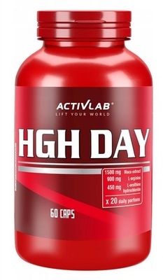 Activlab HGH Day 60 kapsułek Hormon wzrostu dzień