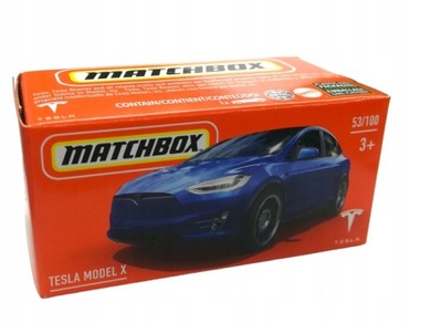 Matchbox model Tesla model X