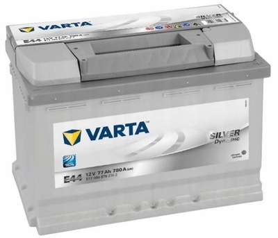 АКУМУЛЯТОР VARTA SILVER 77AH 780A E44