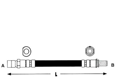 CABLE DE FRENADO T ASTRA VECTRA A LPR  