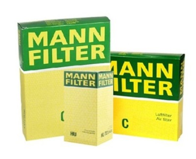 SET FILTERS MANN-FILTER DACIA DUSTER  