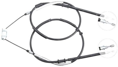 CABLE FRENOS DE MANO OPEL CORSA D 2006/07-  