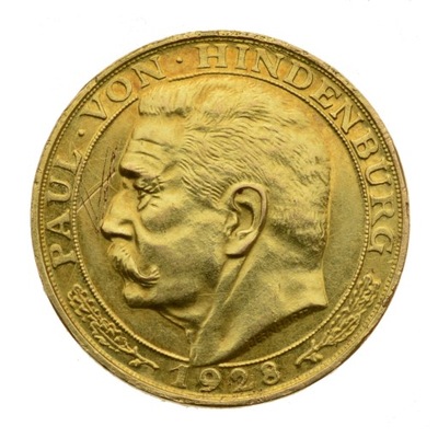 Medal - Niemcy - Hindenburg