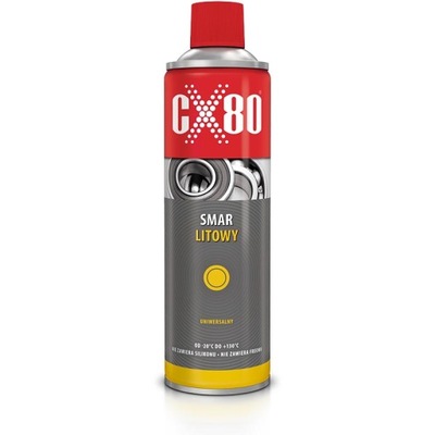 CX80 SMAR LITOWY SPRAY 500ML UNIWERSALNY